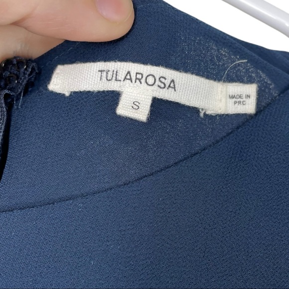14) TULAROSA Asher deep indigo dress sz S! - Picture 3 of 6